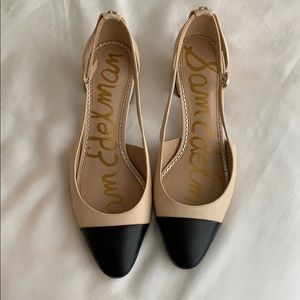 Sam Edelman Leah cap toe pump
